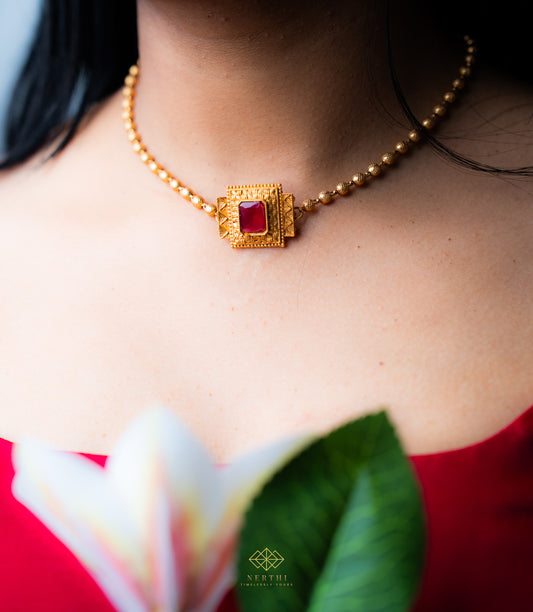 Simple Stone Choker