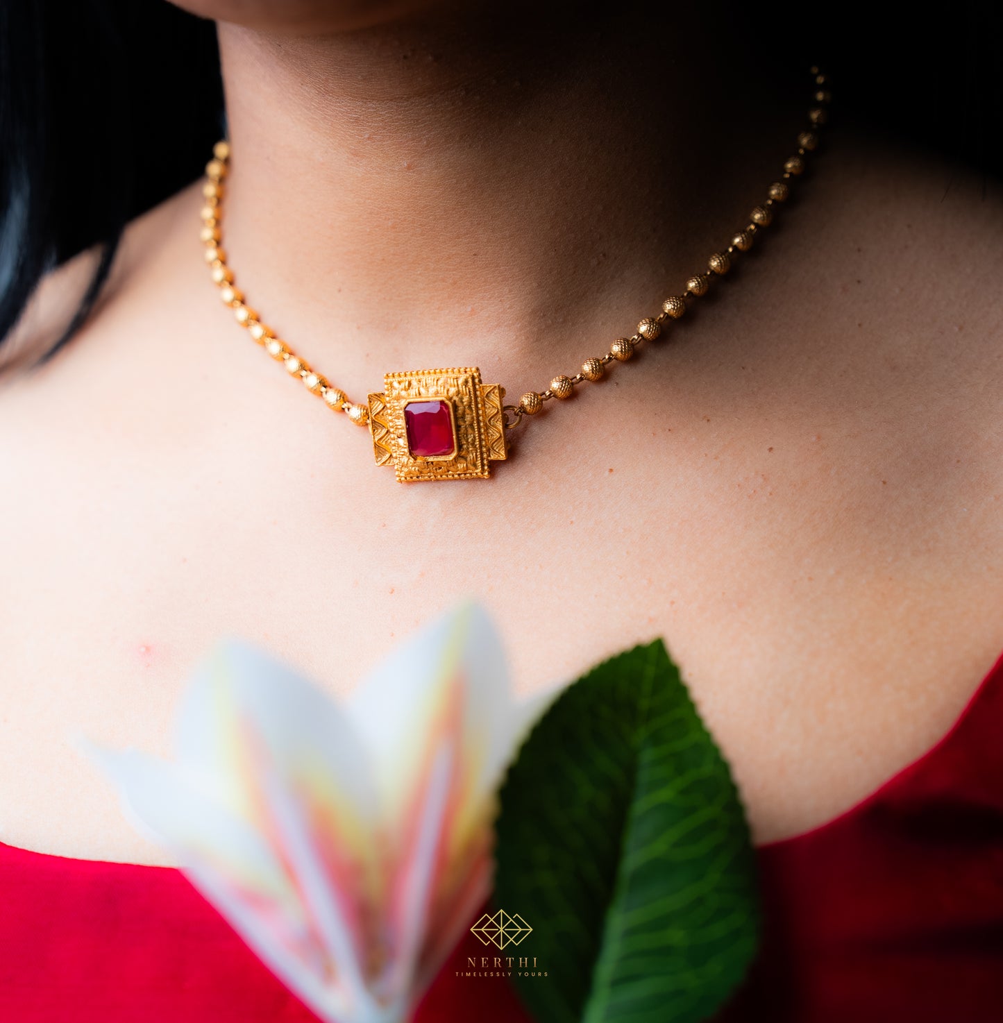 Simple Stone Choker