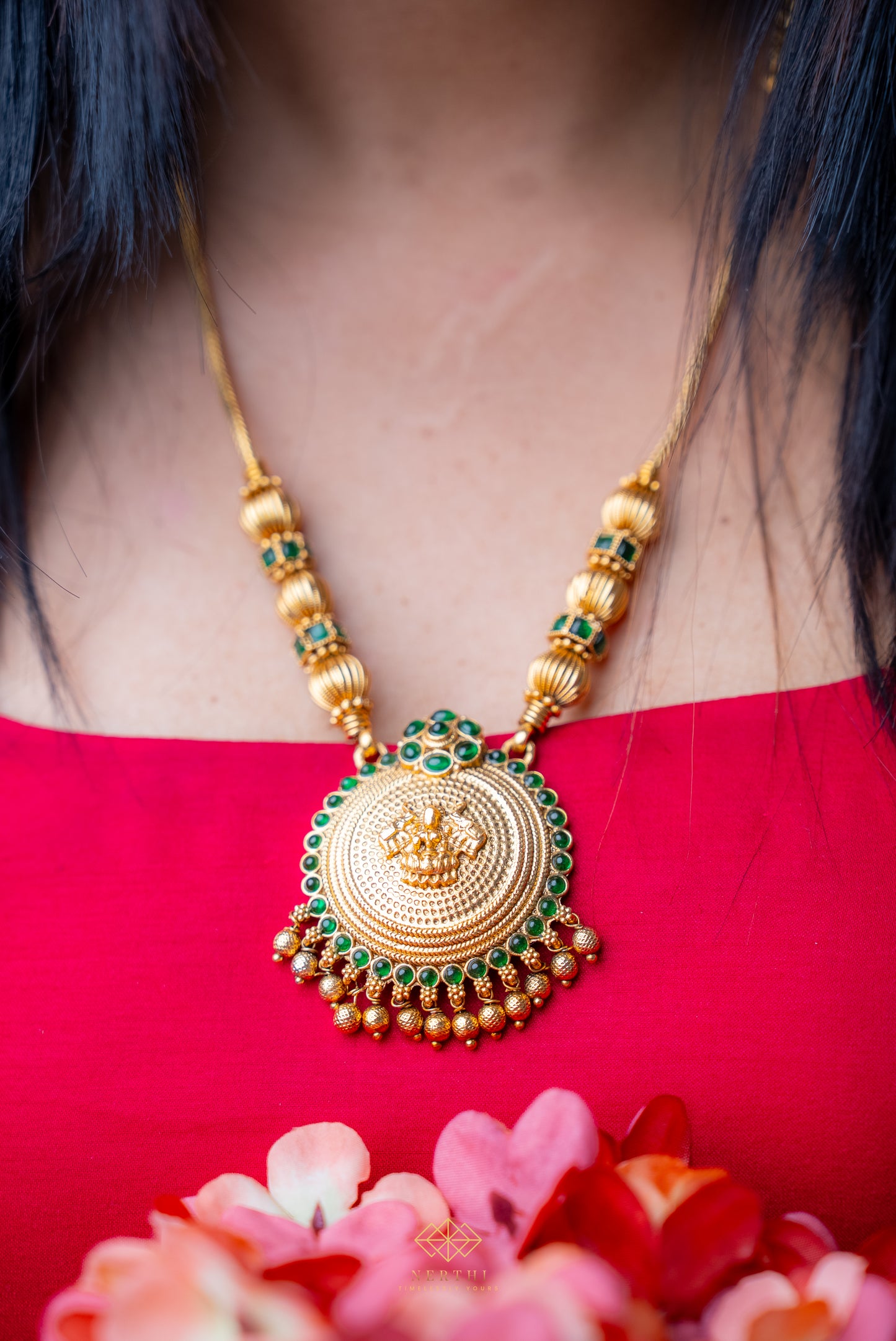 Laxmi Pendent Short Haaram