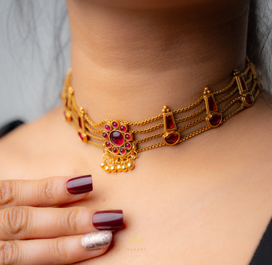 Aadya Multi-Layer Choker