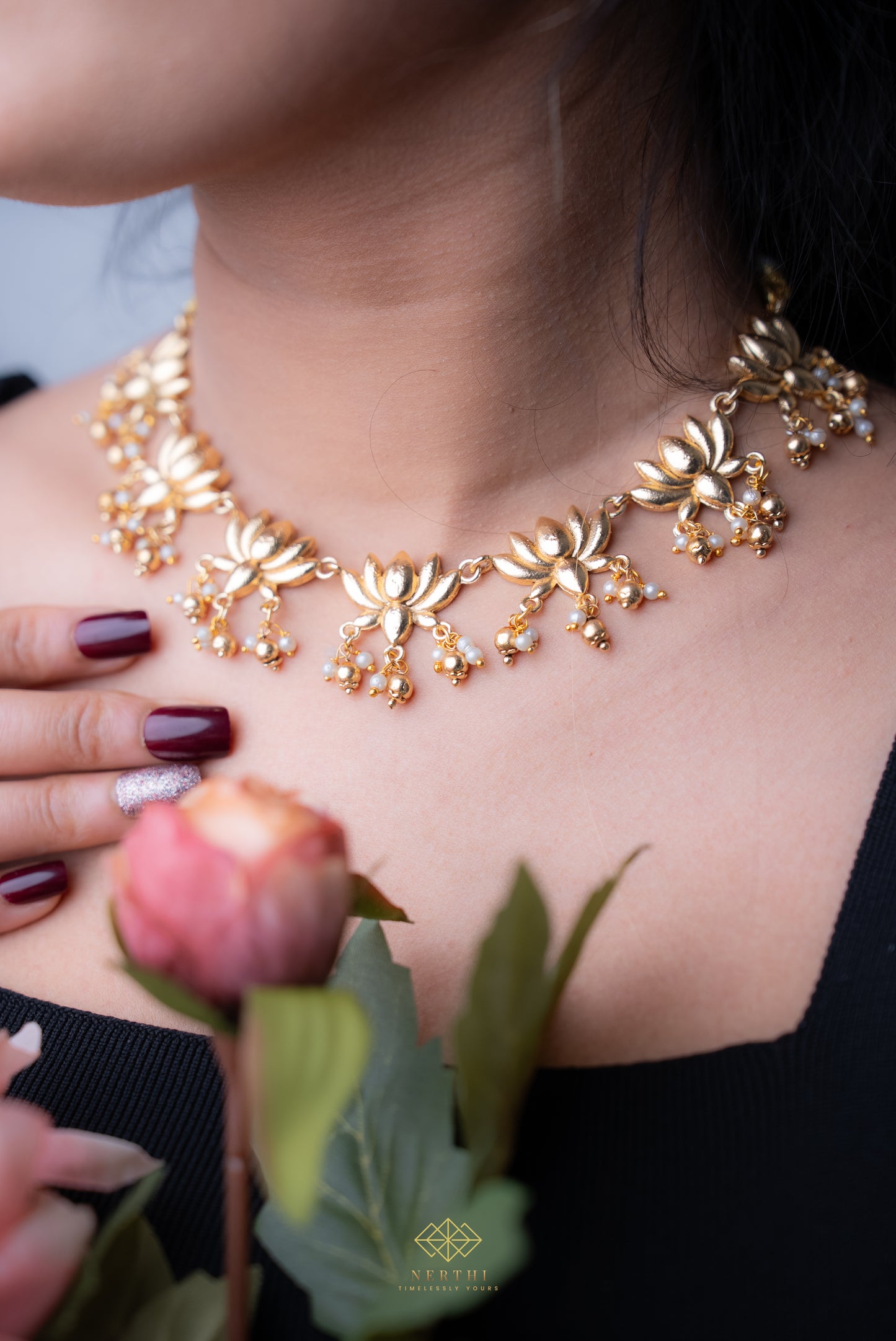 Patma Lotus Choker